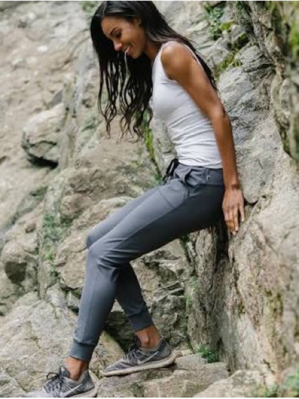 Zyia Grey Unwind Joggers